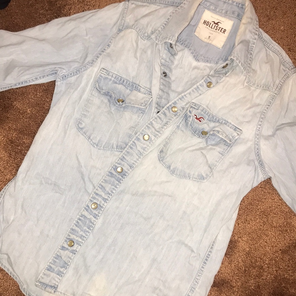 Jean Button Up Jacket
